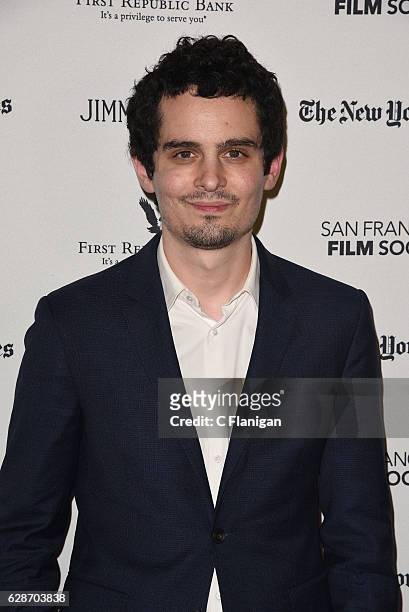 Writer and Director Damien Chazelle attends the SF Film Society Presents SF Honors: 'La La Land' at Castro Theatre on December 8, 2016 in San...