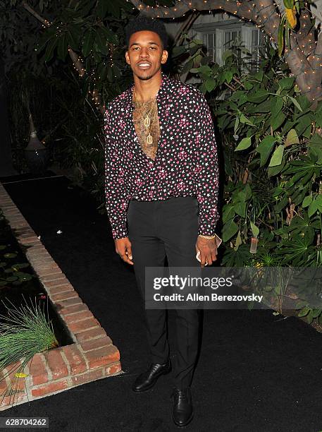 Player Nick Young attends GQ Men of the Year Party at Chateau Marmont on December 8, 2016 in Los Angeles, California.