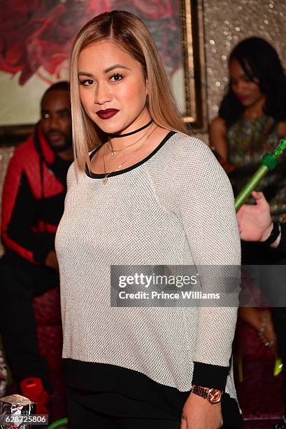 Sarah Vivan attends the 2016 BMI Holiday Party at Rose Bar on December 8, 2016 in Atlanta, Georgia.