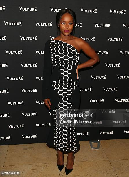 Aja Naomi King attends the Vulture Awards Season Party on December 08, 2016 in West Hollywood, California.