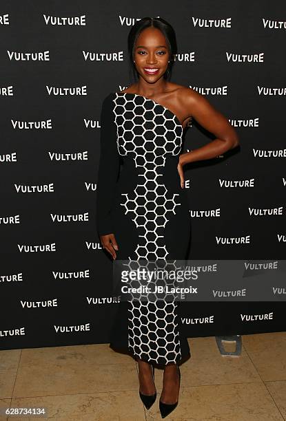 Aja Naomi King attends the Vulture Awards Season Party on December 08, 2016 in West Hollywood, California.