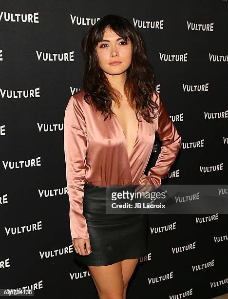 Daniella Pineda attends the Vulture Awards Season Party on December 08, 2016 in West Hollywood, California.