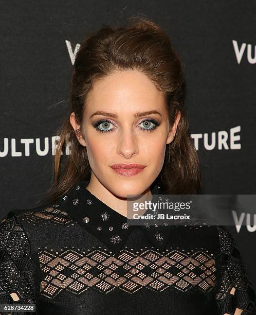 Carly Chaikin attends the Vulture Awards Season Party on December 08, 2016 in West Hollywood, California.