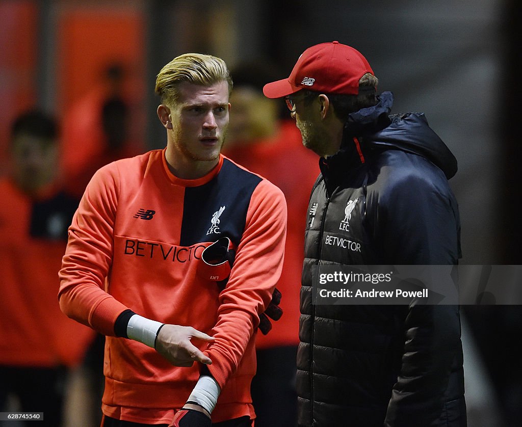 Liverpool Training Session