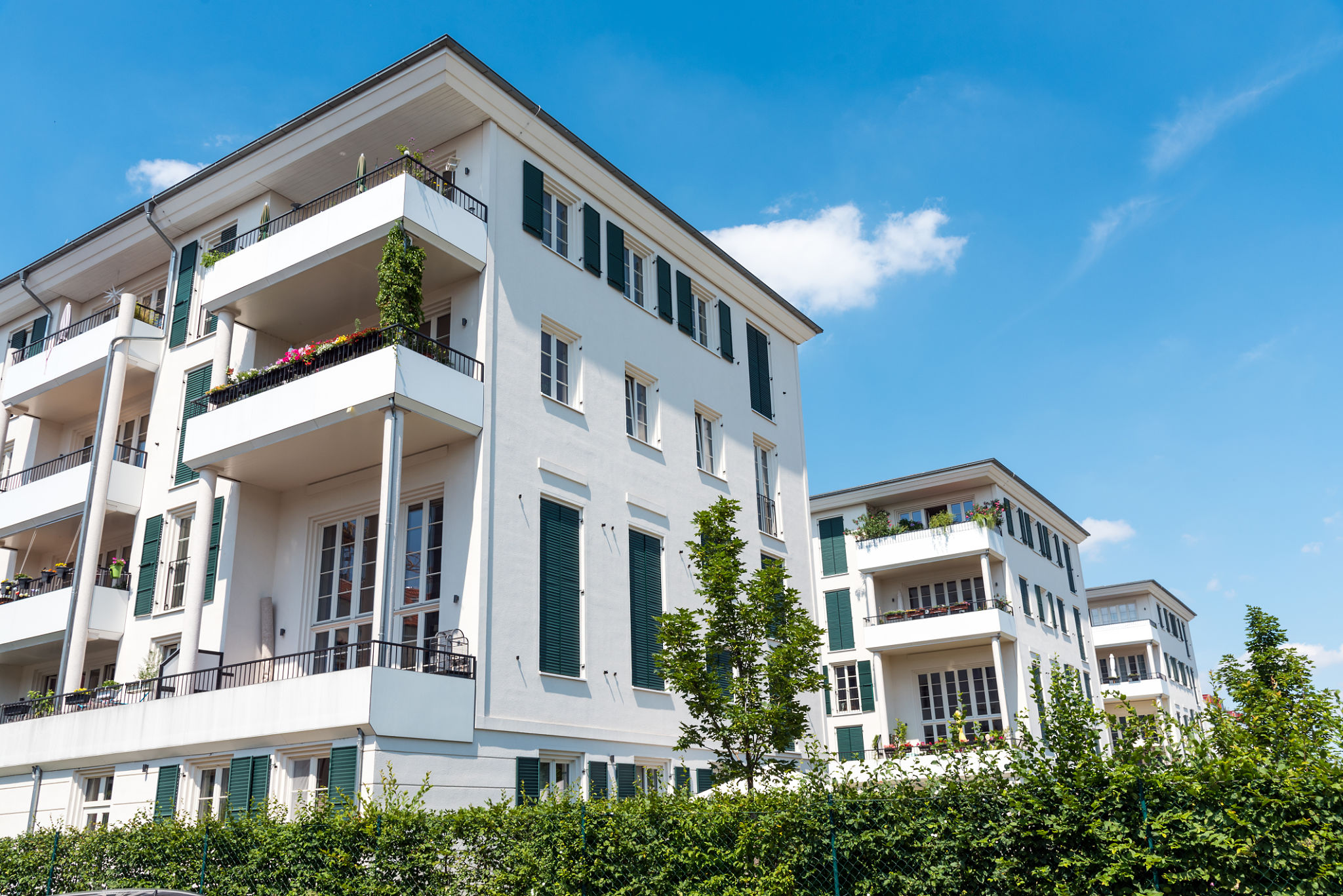 Modern multi-family houses in Berlin Modern multi-family houses in Berlin