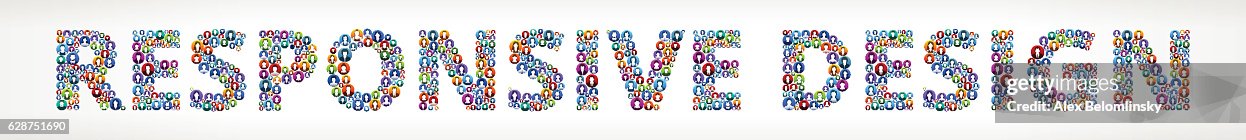 Responsive Design People Circle Vector Graphic Illustration Responsive Design People Circle Vector Graphic Illustration