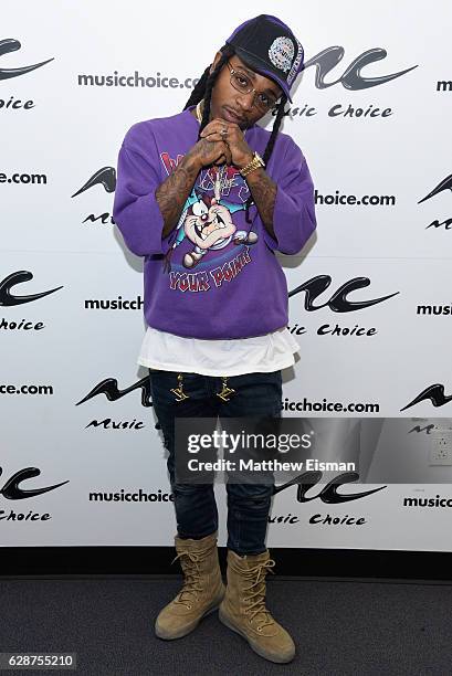 Singer Jacquees visits at Music Choice on December 9, 2016 in New York City.