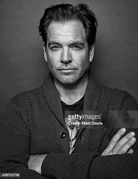 Actor Michael Weatherly is photographed for Back Stage on September 14 in New York City.