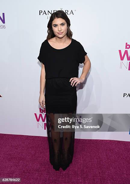 Glenne Christiaansen attends Billboard Women In Music 2016 airing December 12th On Lifetime at Pier 36 on December 9, 2016 in New York City.