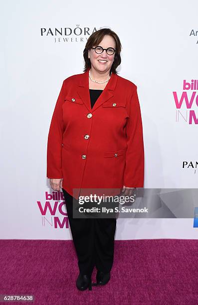 Ann Sweeney attends Billboard Women In Music 2016 airing December 12th On Lifetime at Pier 36 on December 9, 2016 in New York City.