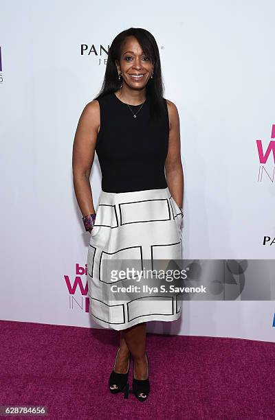 Camille Hackney attends Billboard Women In Music 2016 airing December 12th On Lifetime at Pier 36 on December 9, 2016 in New York City.