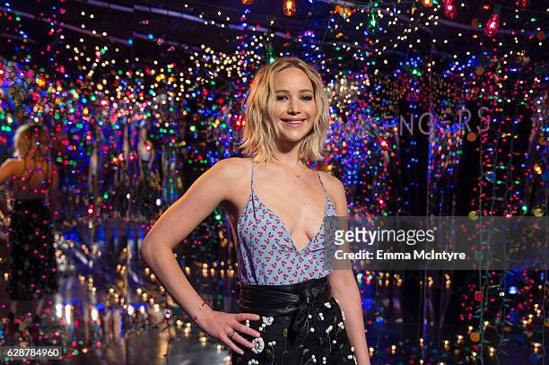 Actress Jennifer Lawrence attends 'photo call for Columbia Pictures' 'Passengers' at Four Seasons Hotel Los Angeles at Beverly Hills on December 9,...