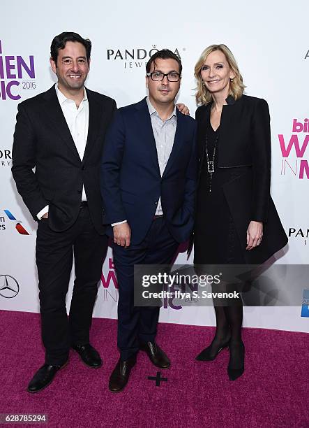 Lifetime, Rob Sharenow, President of The Hollywood Reporter & Billboard, John Amato and EVP Head of Programming Lifetime, Liz Gateley attend...