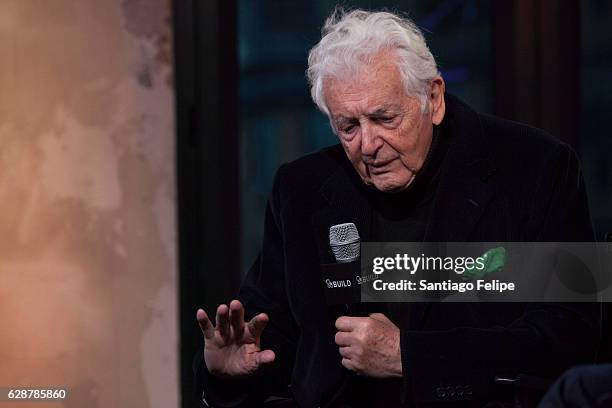 Harry Benson attends Build Presents to discuss "Harry Benson: Shoot First" at AOL HQ on December 9, 2016 in New York City.