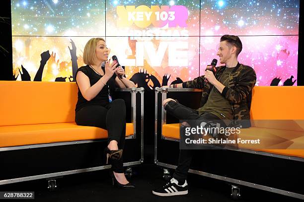 Sigala is interviewed backstage at Key 103 Christmas Live at Manchester Arena on December 9, 2016 in Manchester, England.