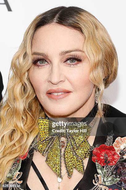 Madonna attends the 2016 Billboard Women in Music Awards at Pier 36 on December 9, 2016 in New York City.