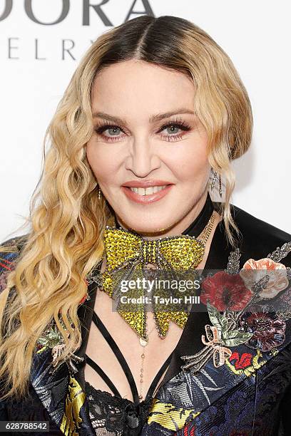 Madonna attends the 2016 Billboard Women in Music Awards at Pier 36 on December 9, 2016 in New York City.