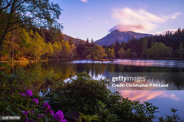 glencoe lochen - the highlands papua new guinea stock pictures, royalty-free photos & images