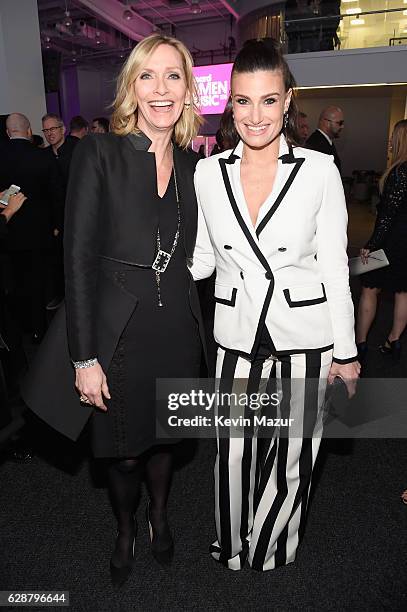 Idina Menzel attends the Billboard Women in Music 2016 event on December 9, 2016 in New York City.