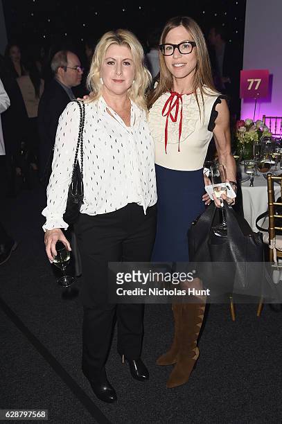 Susan Bank and Vivian Lewit the Billboard Women in Music 2016 event on December 9, 2016 in New York City.