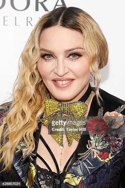 Madonna attends the 2016 Billboard Women in Music Awards at Pier 36 on December 9, 2016 in New York City.