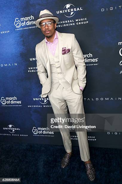 Personality Nick Cannon attends the 2016 March of Dimes Celebration of Babies at the Beverly Wilshire Four Seasons Hotel on December 9, 2016 in...