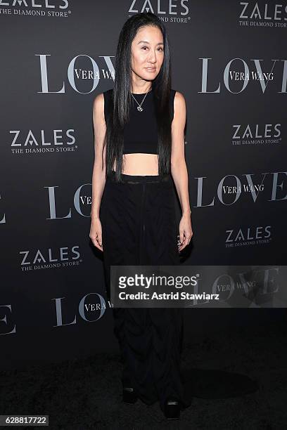 Vera Wang attends the Vera Wang LOVE holiday cocktail soiree at Betony on December 7, 2016 in New York City.