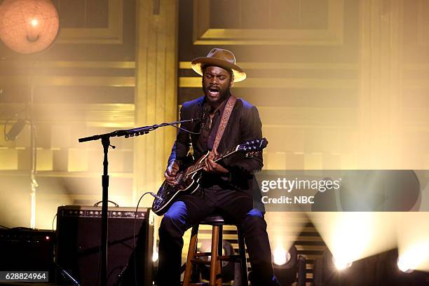 Episode 0588 -- Pictured: Musical guest Gary Clark Jr. Performs on December 09, 2016 --