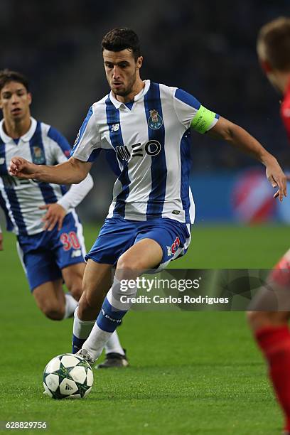 Porto's defender Ivan Marcano from Spain during the match between FC Porto v Leicester City FC - UEFA Champions League match at Estadio do Dragão on...