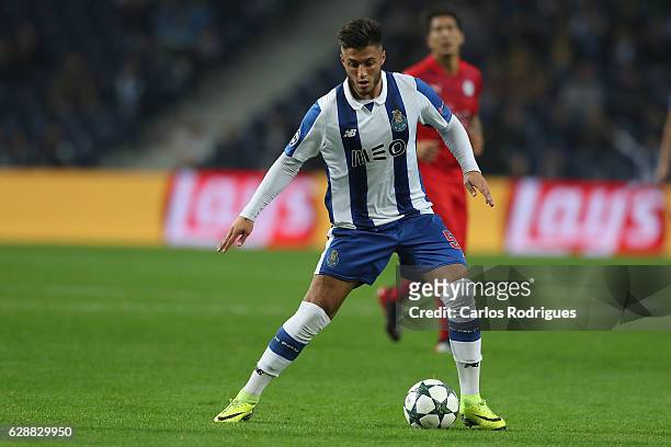 Porto's forward Rui Pedro from Portugal during the match between FC Porto v Leicester City FC - UEFA Champions League match at Estadio do Dragão on...