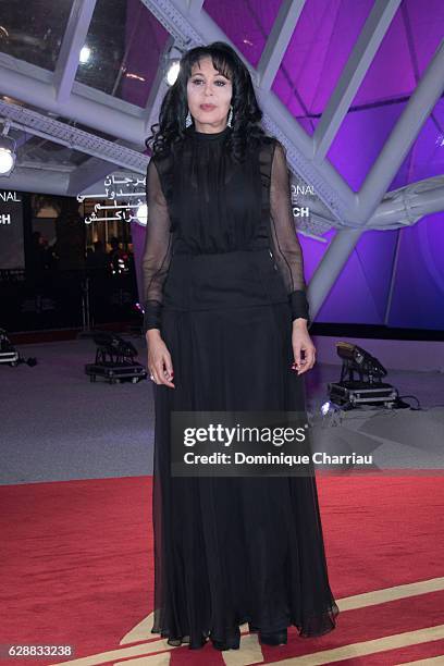 Yamina Benguigui attends the tribute to Isabelle Adjani during the16th Marrakech International Film Festival : Day Eight on December 9, 2016 in...