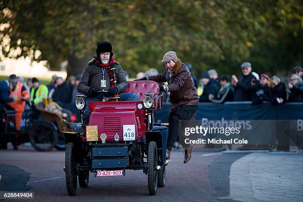 International Charette at the start of the 120th London to Brighton Veteran Car Run in Hyde Park on November 6, 2016 in London, England.