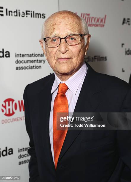 Honoree Norman Lear attends the 32nd Annual IDA Documentary Awards at Paramount Studios on December 9, 2016 in Hollywood, California.