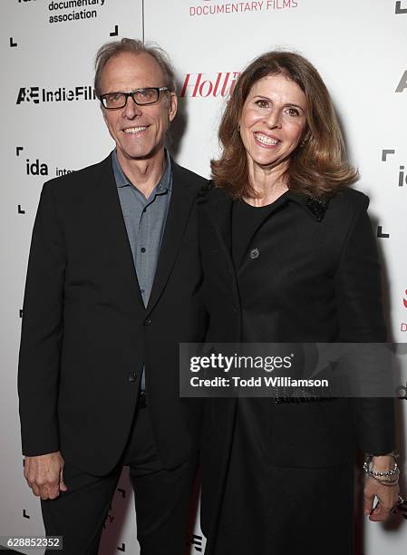 Director Kirby Dick and filmmaker Amy Ziering attend the 32nd Annual IDA Documentary Awards at Paramount Studios on December 9, 2016 in Hollywood,...