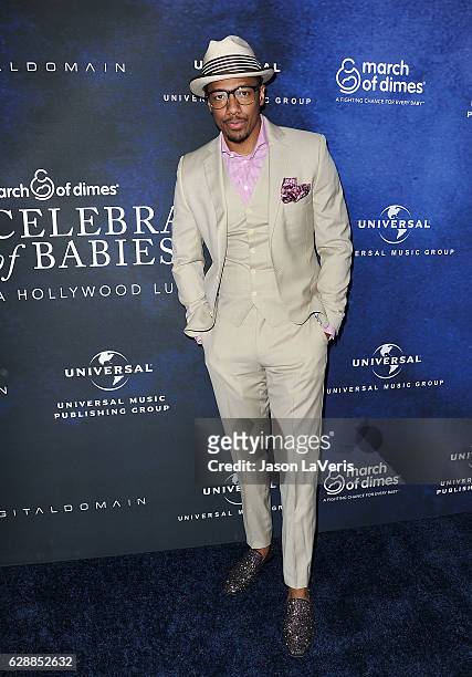 Nick Cannon attends the 2016 March of Dimes Celebration of Babies at the Beverly Wilshire Four Seasons Hotel on December 9, 2016 in Beverly Hills,...