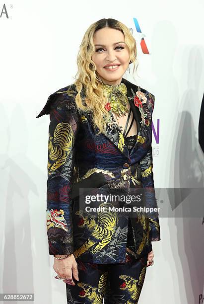 Madonna attends Billboard Women In Music 2016 on December 9, 2016 in New York City.