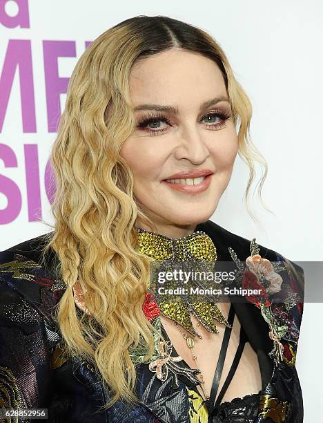 Madonna attends Billboard Women In Music 2016 on December 9, 2016 in New York City.