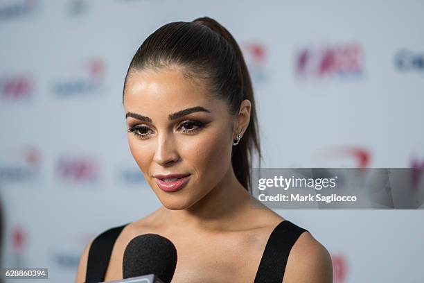 Olivia Culpo attends Z100's Jingle Ball 2016 at Madison Square Garden on December 9, 2016 in New York City.