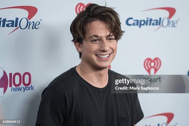 Singer Charlie Puth attends Z100's Jingle Ball 2016 at Madison Square Garden on December 9, 2016 in New York City.