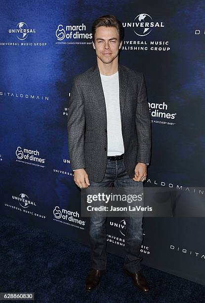 Derek Hough attends the 2016 March of Dimes Celebration of Babies at the Beverly Wilshire Four Seasons Hotel on December 9, 2016 in Beverly Hills,...