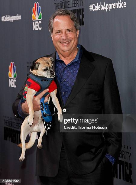 Jon Lovitz and Jerry Bruckheimer III attend the Q&A for NBC's 'The New Celebrity Apprentice' at NBC Universal Lot on December 9, 2016 in Universal...