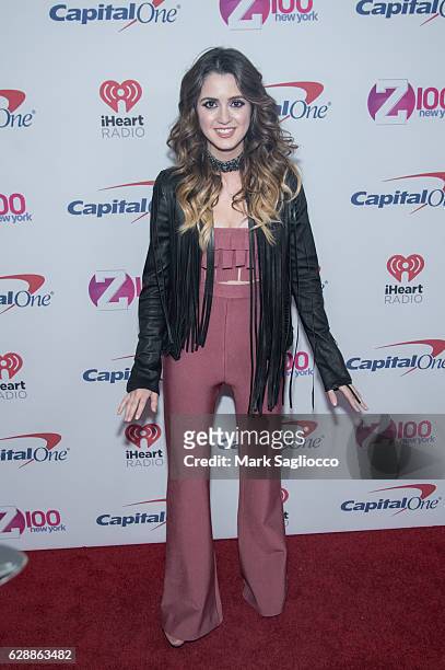 Actress Laura Marano attends Z100's Jingle Ball 2016 at Madison Square Garden on December 9, 2016 in New York City.