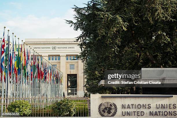 united nations - naciones unidas fotografías e imágenes de stock