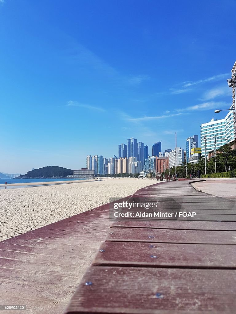 Haeundae beach, Korea