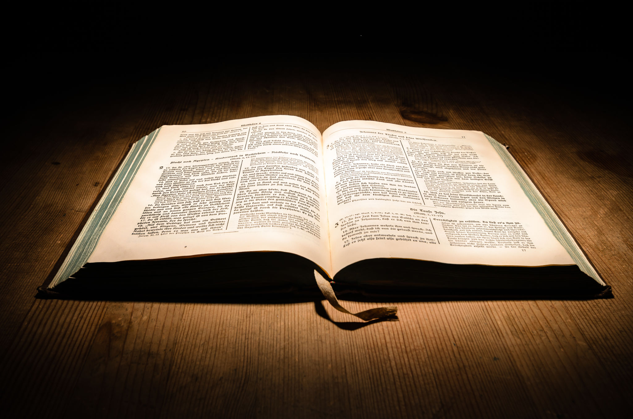 open bible