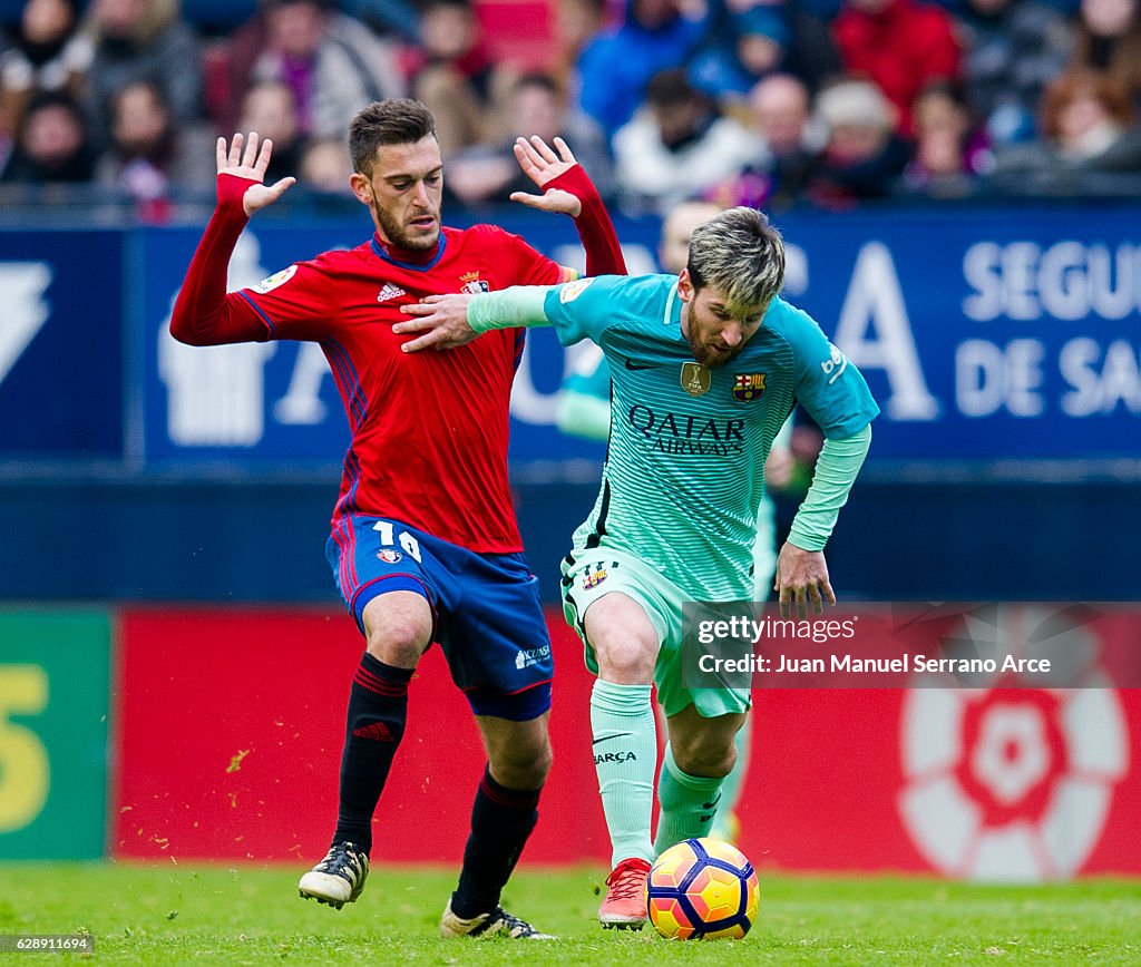 CA Osasuna v FC Barcelona - La Liga