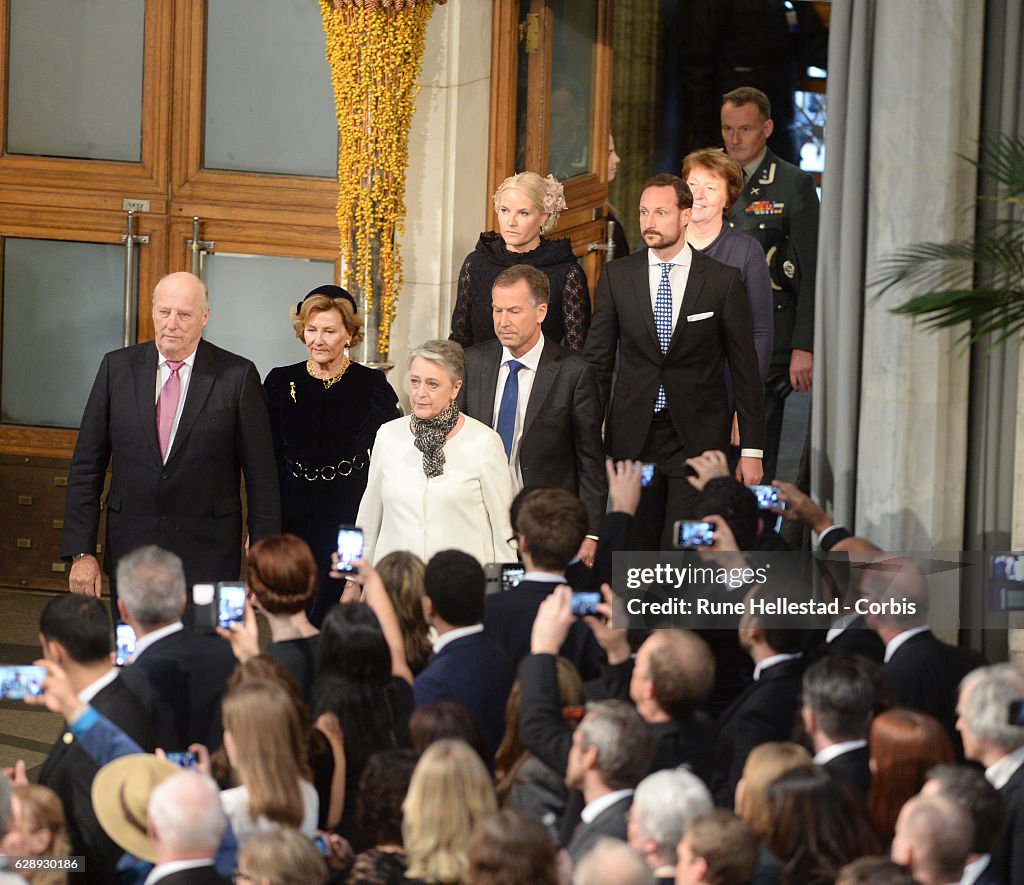 Nobel Peace Prize Award Ceremony 2016