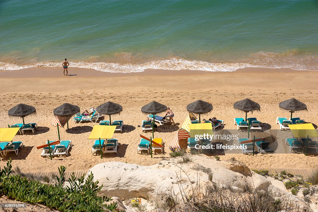 Beach Praia da Falesia, Vilamoura, Algarve, Portugal