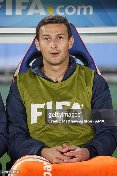 Mario Bilen of Auckland City FC during the FIFA Club World Cup ahead of the FIFA Club World Cup Play-off for Quarter Final match between Kashima...
