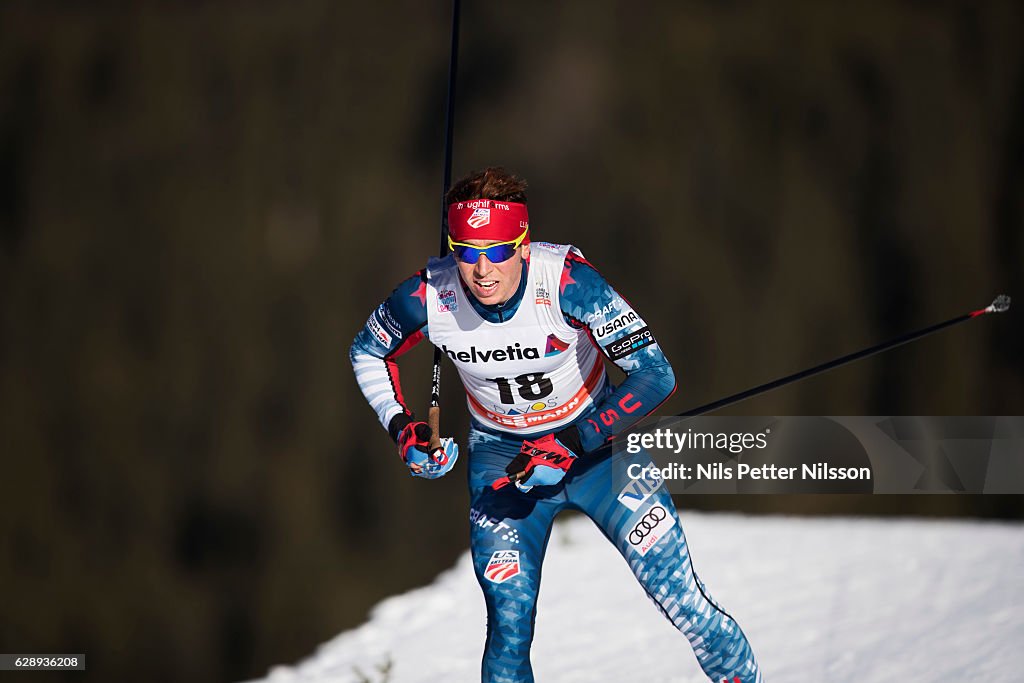 Noah Hoffman of USA during the Viessmann FIS Cross Country World Cup
